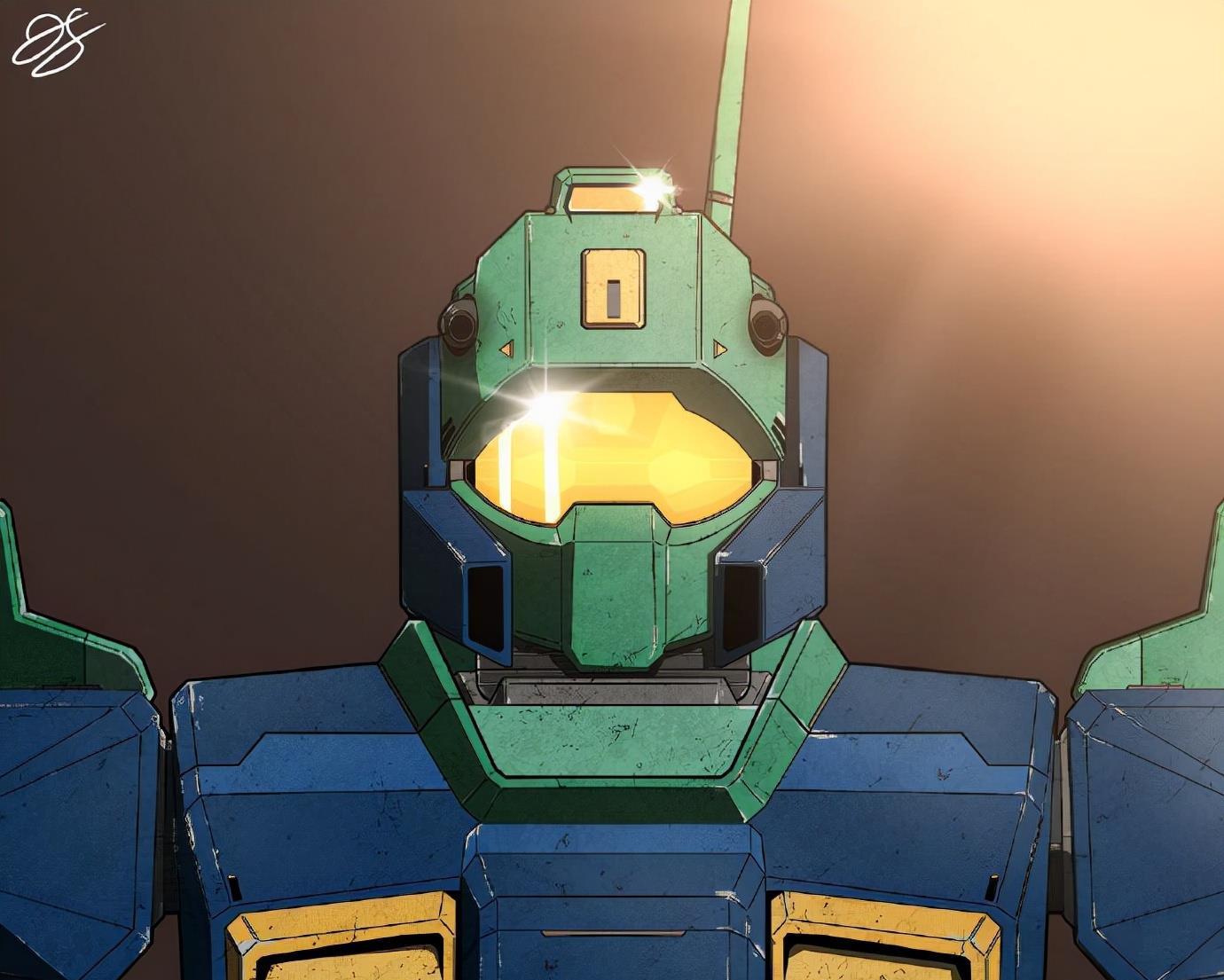 高达正面头像插画,大家喜欢哪张?__财经头条