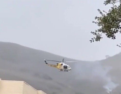 科比坠机现场画面