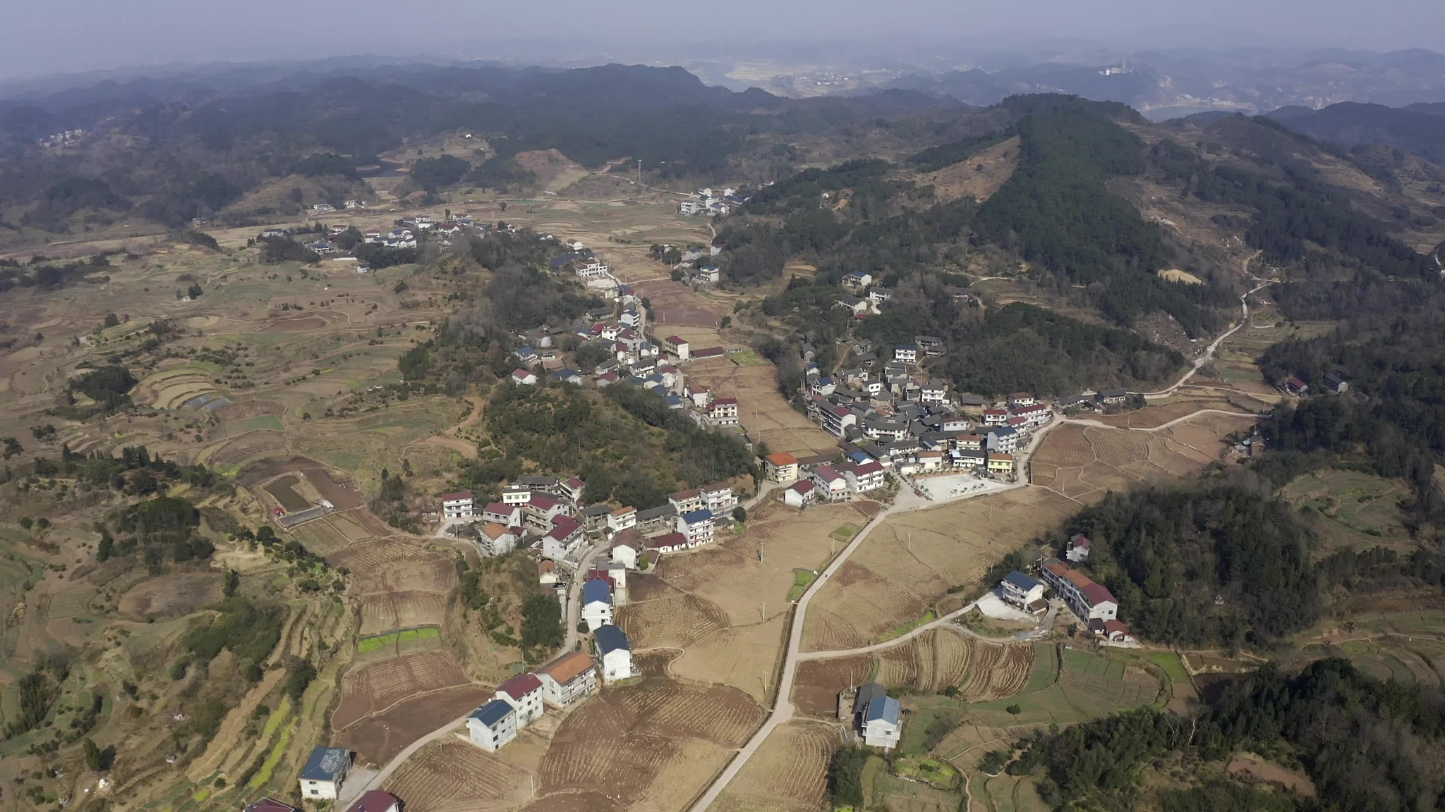 潭湾镇岩溪口村长坡飞杉冲村賖冲