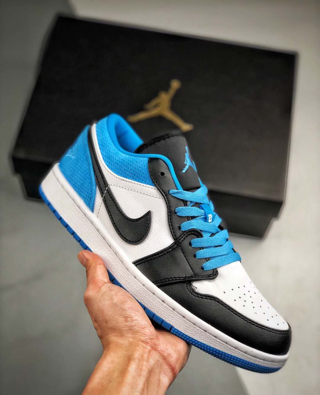 aj1激光蓝,真真假假分不清?_高清图集_新浪网