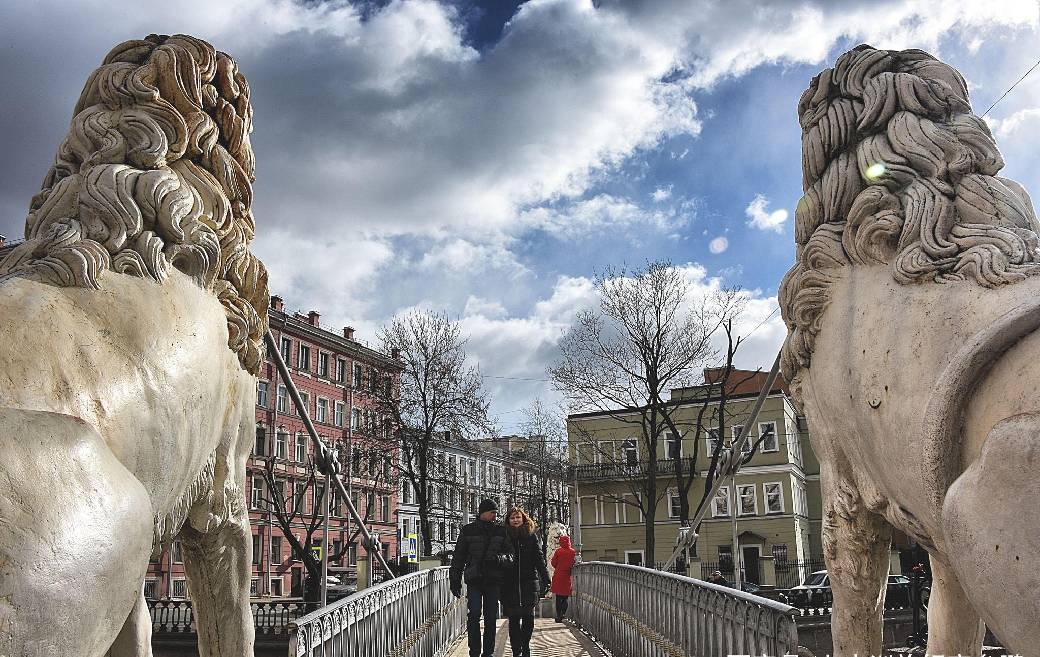 圣彼得堡的狮子桥,俄罗斯特种部队阿蒙总部所在地