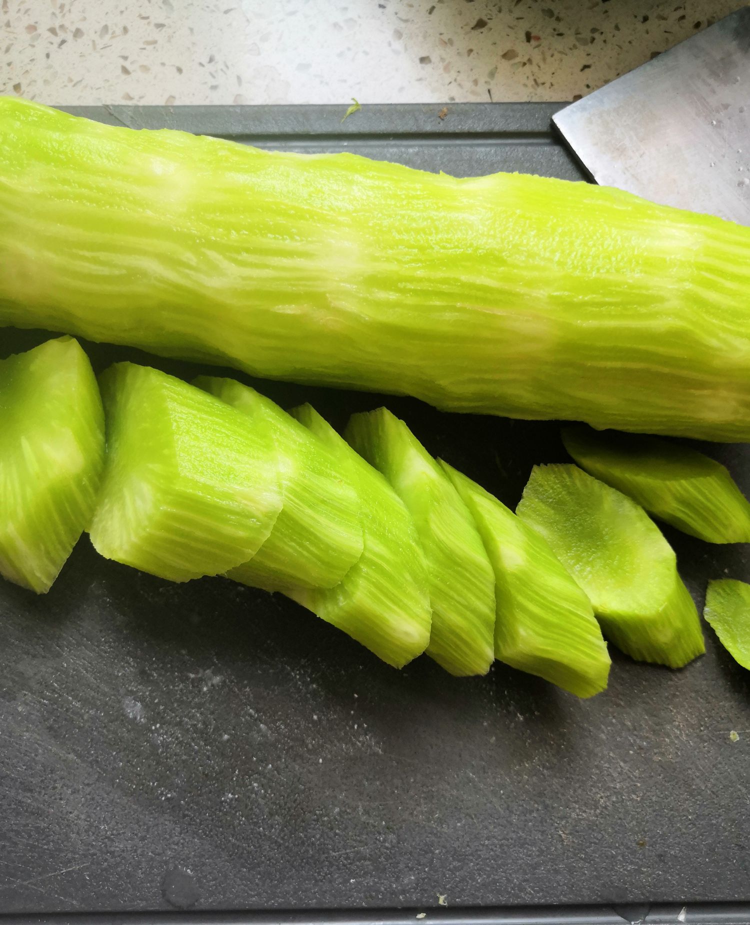 春天的味道,清炒莴笋片_高清图集_新浪网