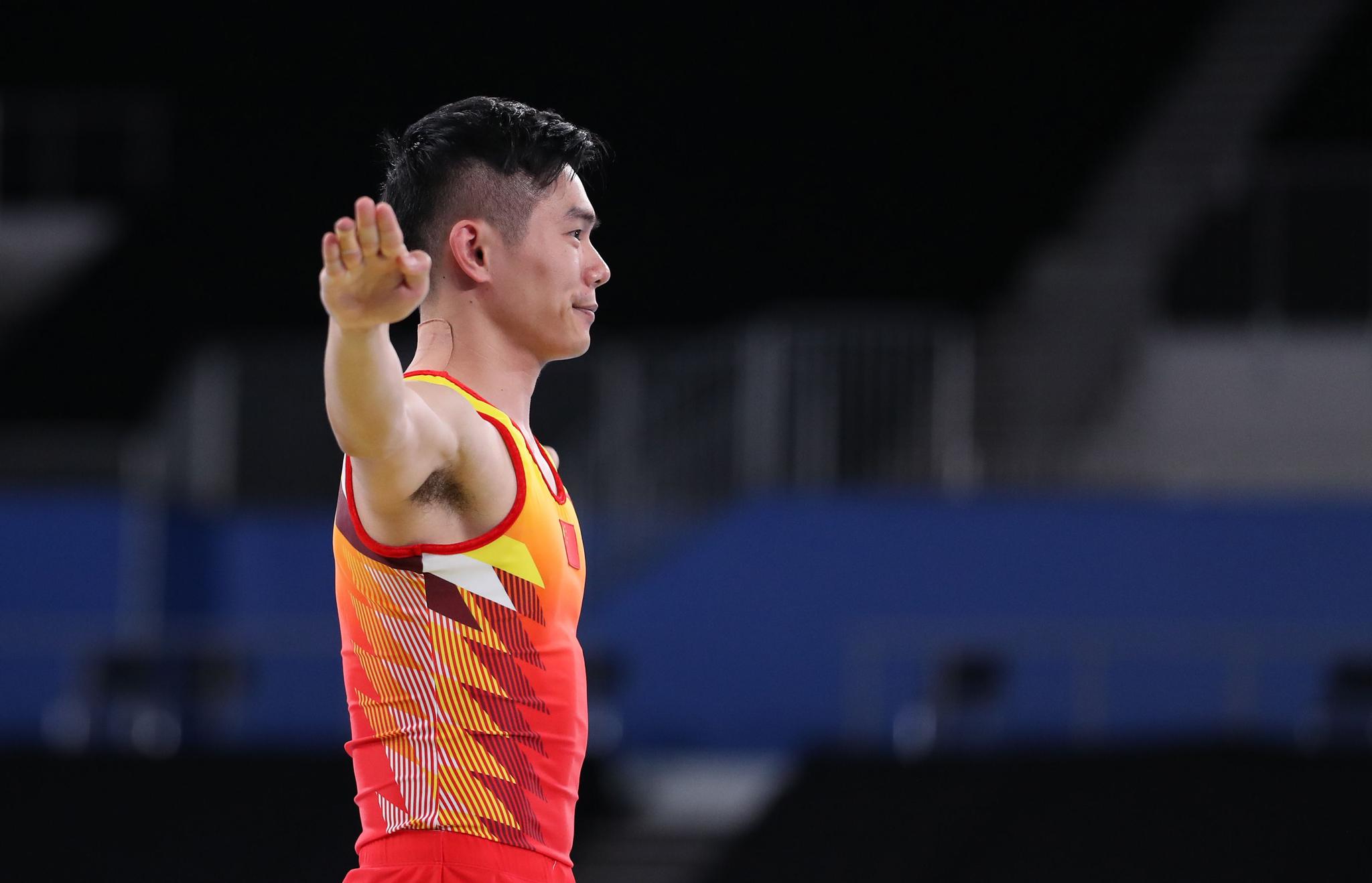 蹦床——世锦赛:中国队获男子单跳团体决赛第五名