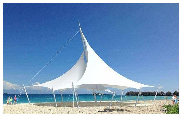 遮阳景观索膜结构优势