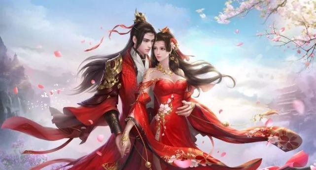 唯美古风动漫情侣图片(让人羡慕的爱情)