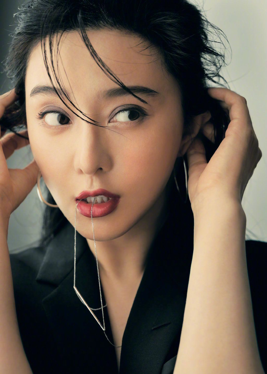 范冰冰日系妆容,别具一格!