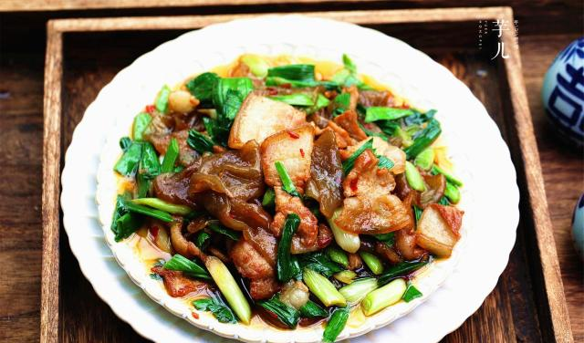 蒜苗盐煎肉最好吃的做法,一周3次吃不够,肥而不腻,美味又下饭|盐煎肉