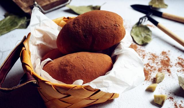 这个面包加了红薯，好吃又健康，烘焙达人一步步教您做出来休闲区蓝鸢梦想 - Www.slyday.coM