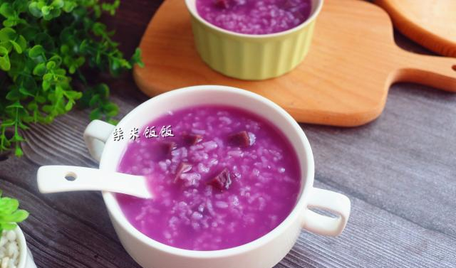 紫薯粥直接煮就错了,少了这一步,颜色发黑发绿,看着没食欲|紫薯|黑发