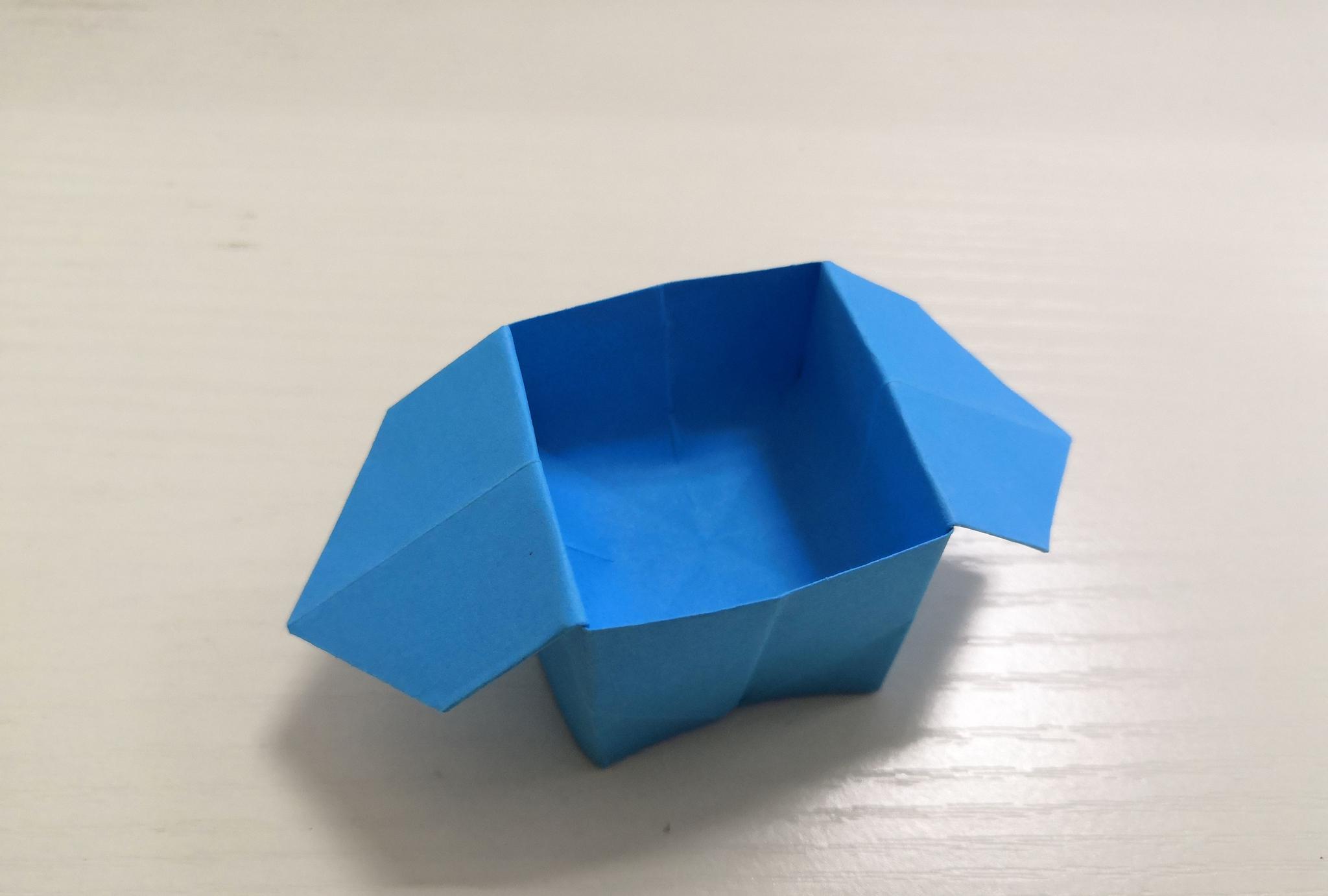 创意收纳盒折纸,简单易学,赶快动手折一折_高清图集_新浪网