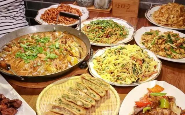 东北菜量到底有多大南方人装菜都用洗脸盆子