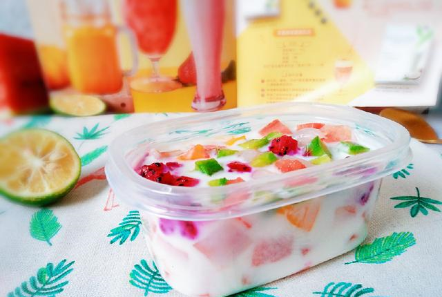 网红酸奶水果捞,减肥瘦身,美容养颜,冰镇爽口,你做对了么?