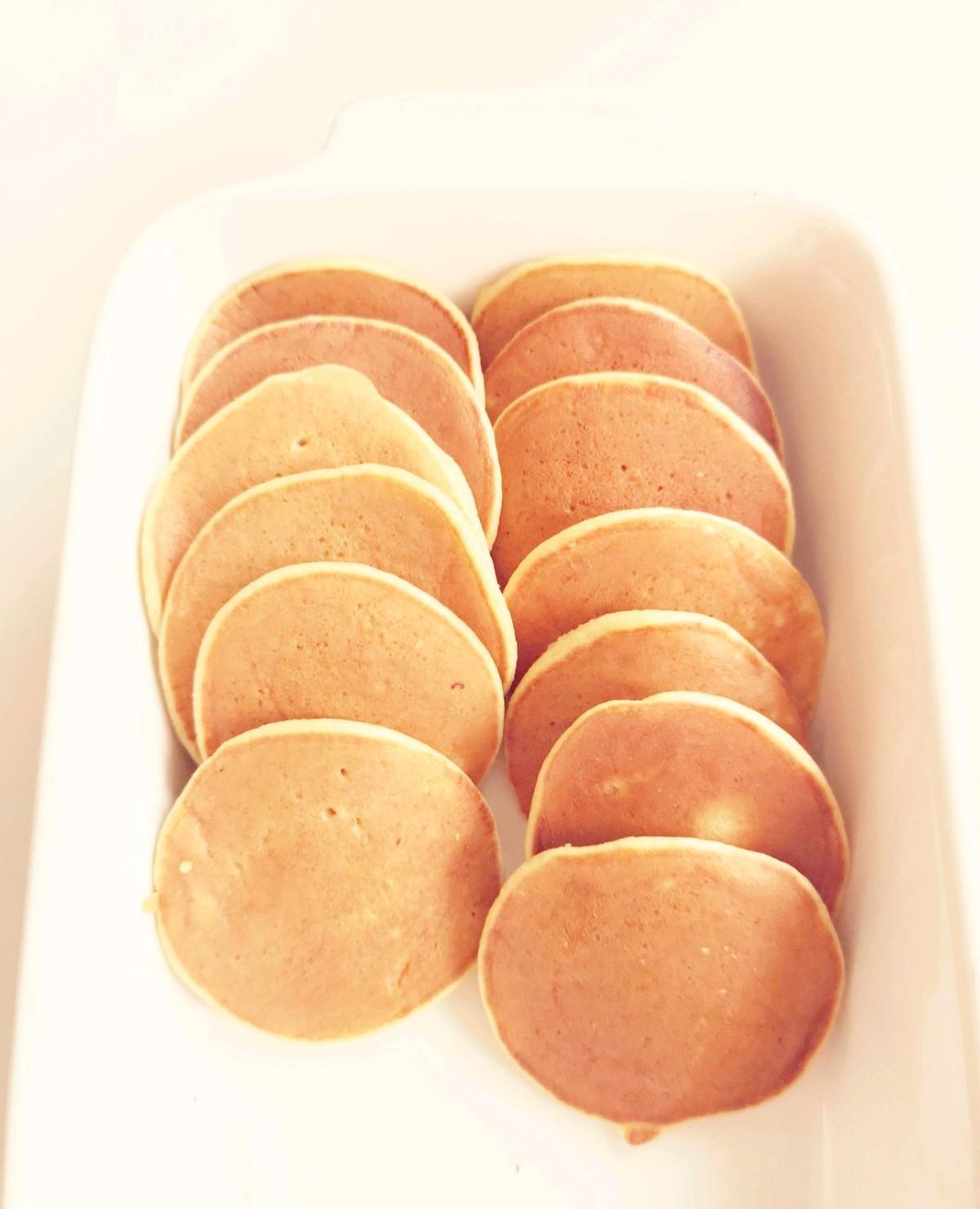 健康小零食软香小松饼口感松软入口细腻奶香十足