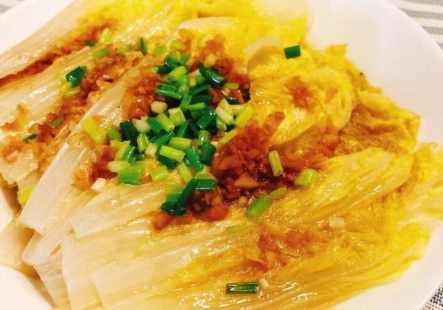 蒜末粉丝娃娃菜的正宗做法大厨简单3步蒜香浓郁百吃不厌