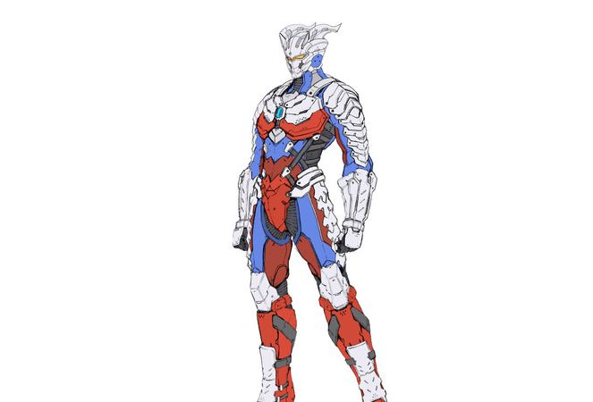 机动奥特曼赛罗概念图和手办实拍图好想让机动赛罗登陆动画中