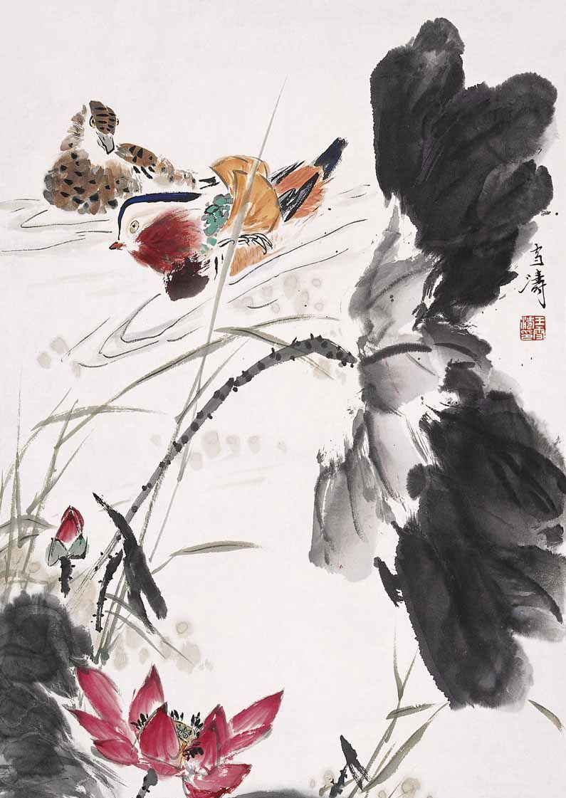 传世经典:构思精巧清新秀丽,王雪涛小写意花鸟作品欣赏