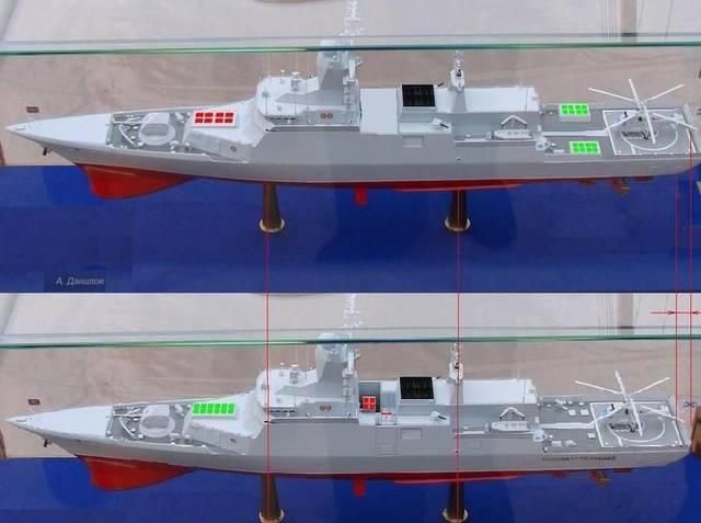 俄版054a护卫舰下水持续改进可发射巡航导弹总数恐突破30艘