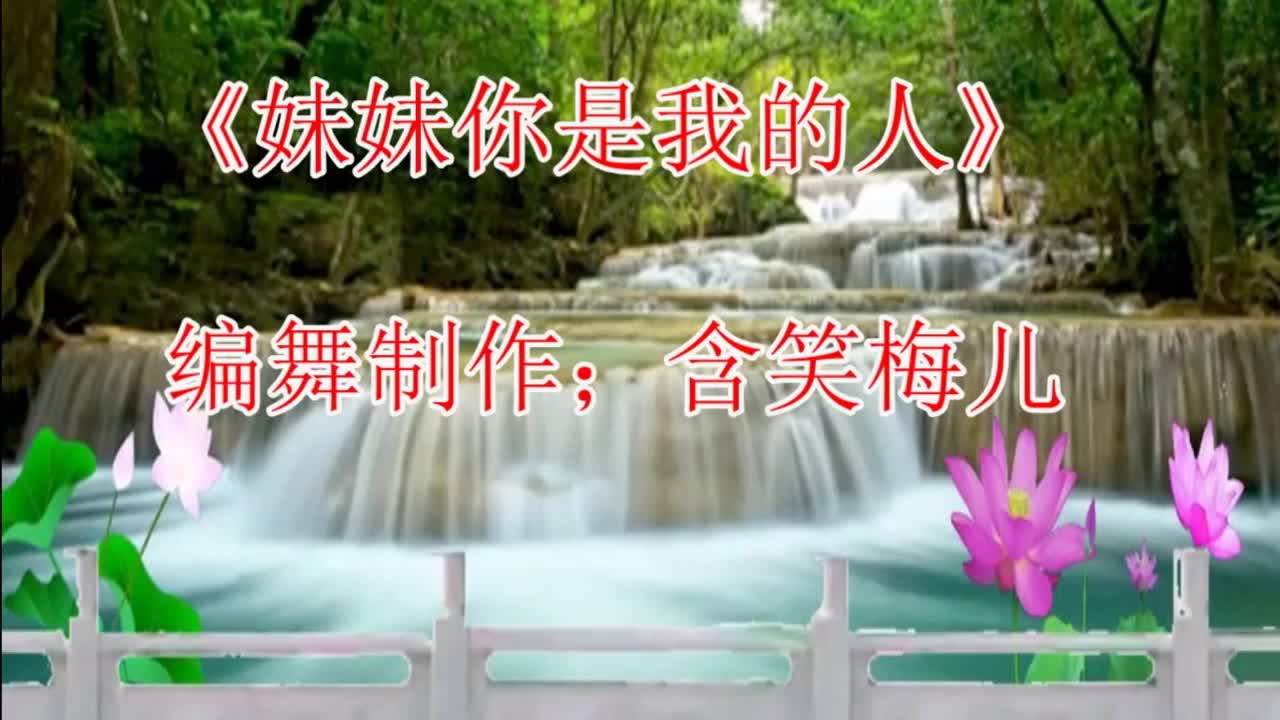 流行舞曲【妹妹你是我的人】舞蹈独特舞姿优美