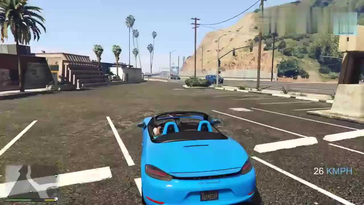 gta5 土豪小富开保时捷718回自由城,故地重游!