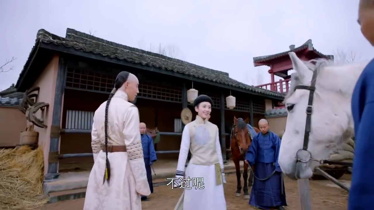 独步天下东哥打扮引关注褚英和代善眼睛发亮看来俩人喜欢她