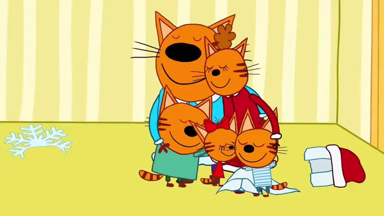 咪好一家让天空加上更多雪圣诞节过的很有趣还有礼物收