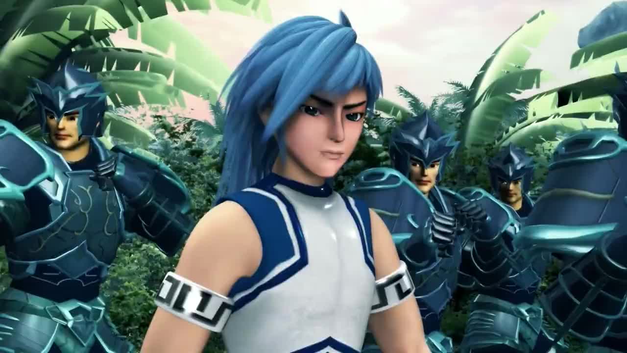 超兽武装龙戬变身超兽战士与火麟飞一决高下谁能略胜一筹