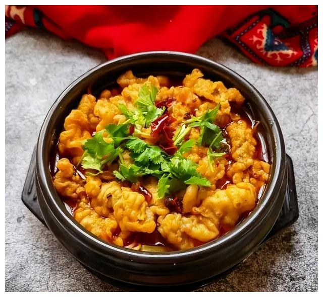 水煮小酥肉,麻辣诱人,小酥肉酥软入味儿,好吃到停不下来_高清图集_新