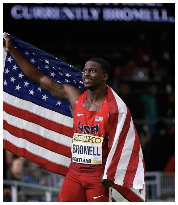王者归来美国布罗梅尔飙出9秒90曾被认为是博尔特的接班人