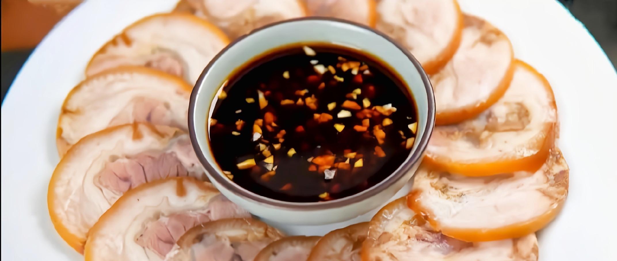 蒜泥脆皮肘花配方及详细做法|蒜泥|肘花|肘子_新浪新闻