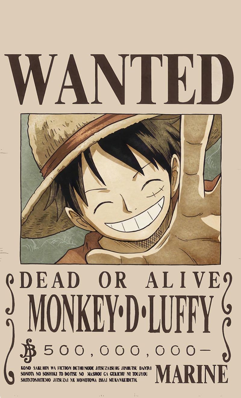 "海贼王"手机壁纸(40p)含草帽团通缉令