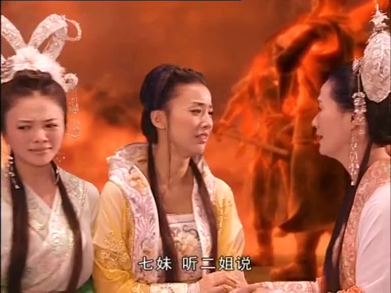 天仙配玉皇大帝怒斩七仙女没想到哭的最惨的是蔡少芬