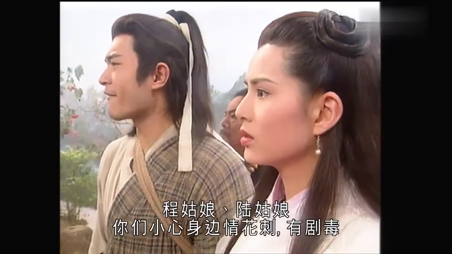 神雕侠侣李莫愁武功锋芒毕露杨过英雄救美情花毒雪上加霜