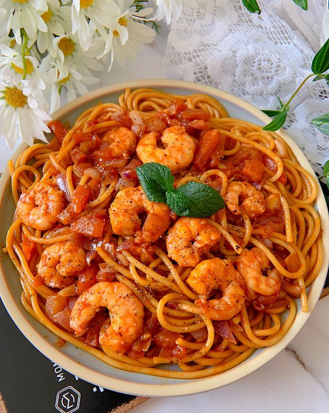 番茄虾仁意面好吃的秘诀,掌握这两点,意面更劲道,味道更鲜美!休闲区蓝鸢梦想 - Www.slyday.coM 番茄虾仁意面好吃的秘诀,掌握这两点,意面更劲道,味道更鲜美!休闲区蓝鸢梦想 - Www.slyday.coM