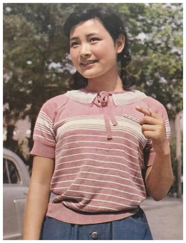 陈冲一组早期青涩照,只靠一个"赵小花"角色就永载电影史册