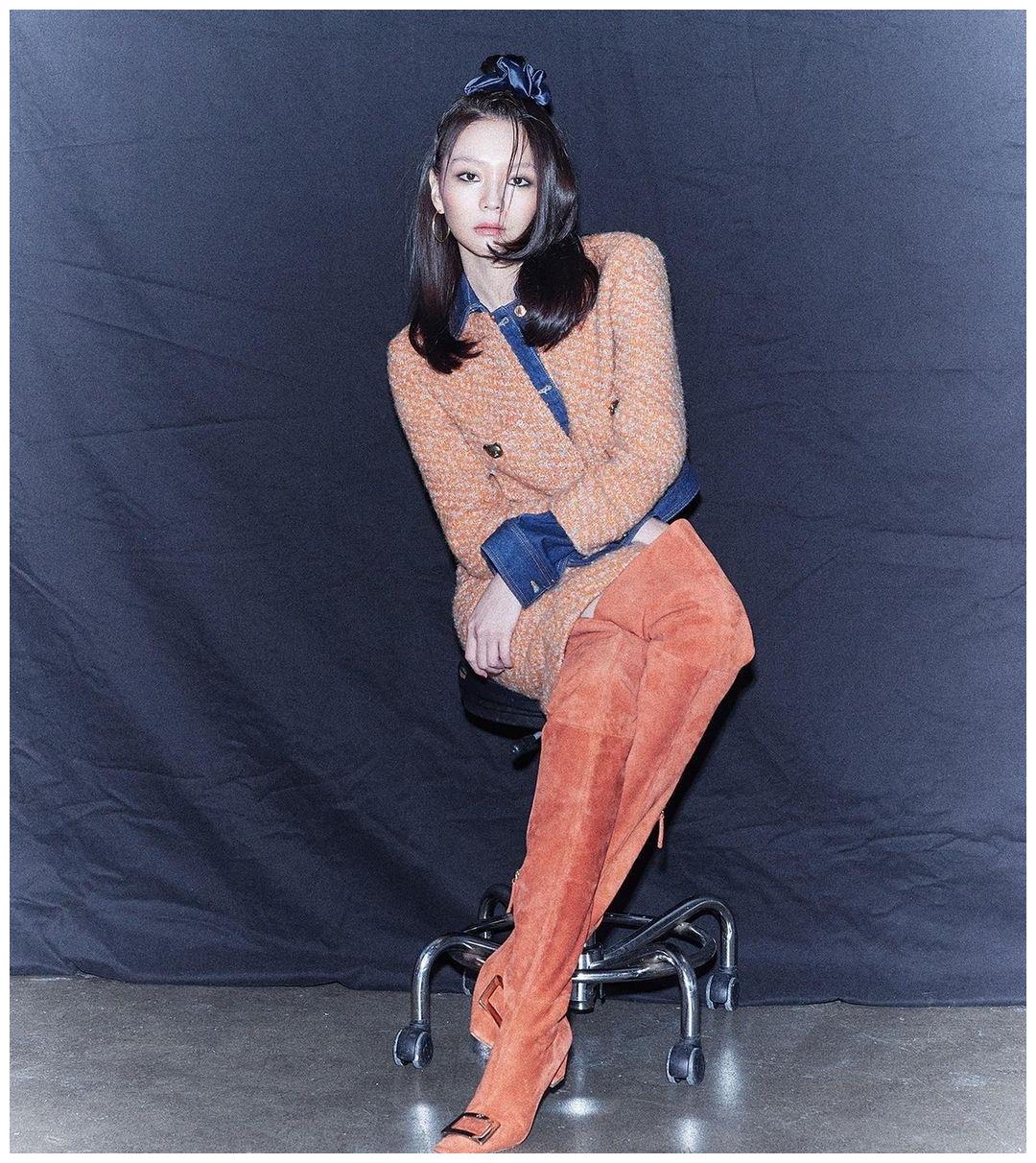 演员李絮dazedkorea11月刊不愧是模特出身好会拍