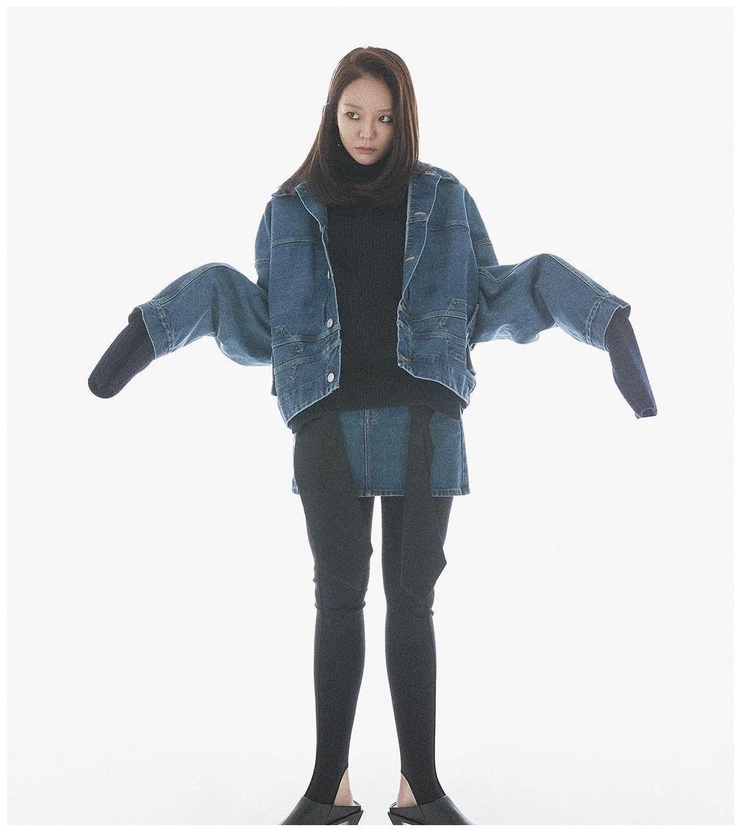 演员李絮dazedkorea11月刊不愧是模特出身好会拍