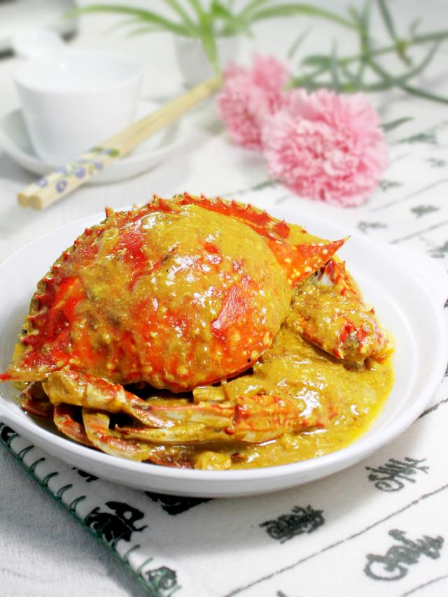 不用去泰国,教你在家自己做,带着异风情的泰式咖喱蟹|咖喱蟹|泰式