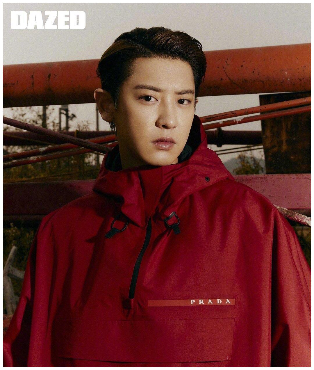 prada品牌大使「朴灿烈」演绎的lines rossa系列大片