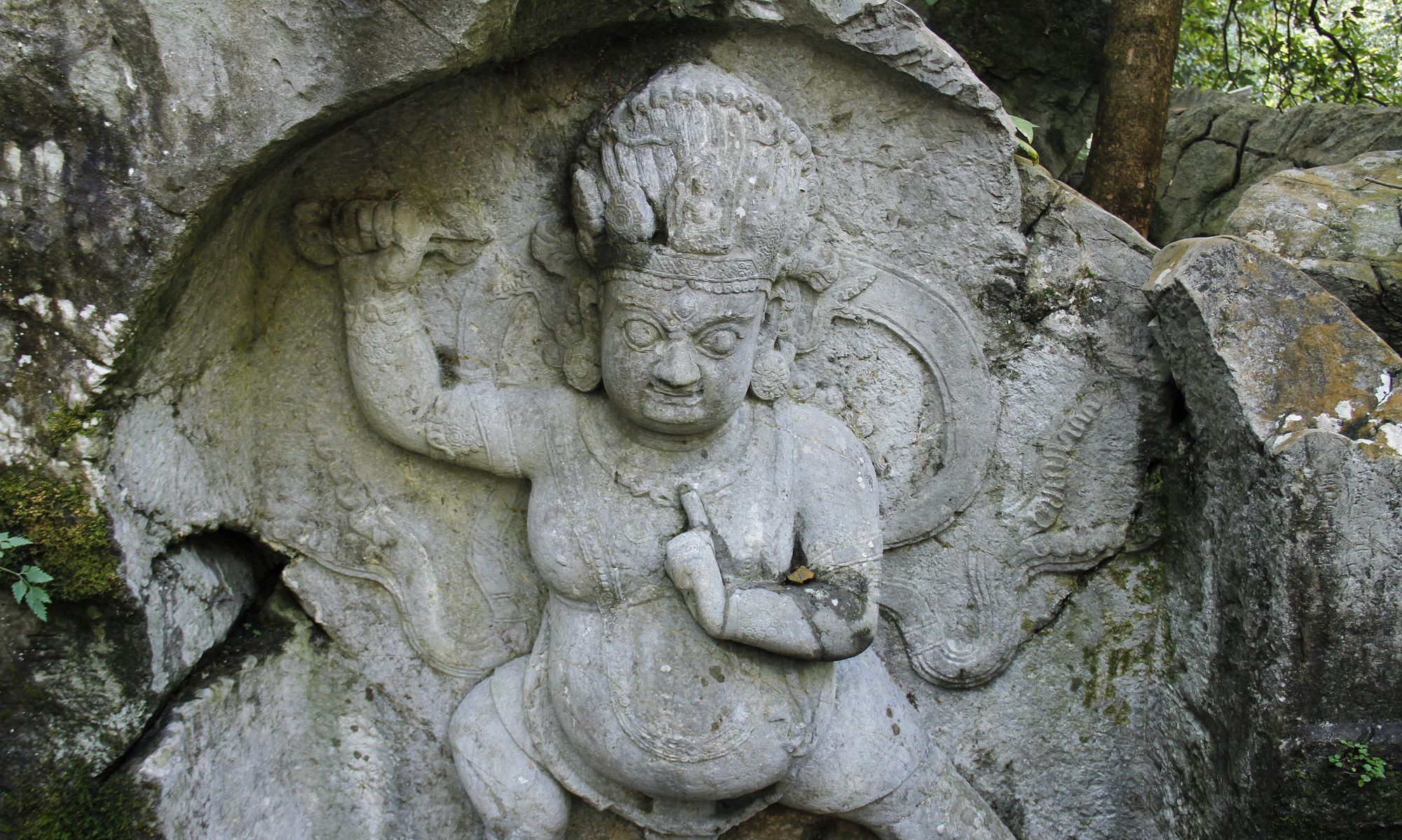 杭州灵隐寺飞来峰藏式密宗佛像_高清图集_新浪网