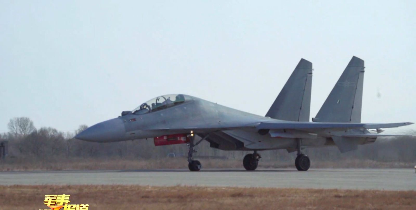歼16战机最新造型亮相,灰身白头低可视度涂装,网友:太酷了__财经头条
