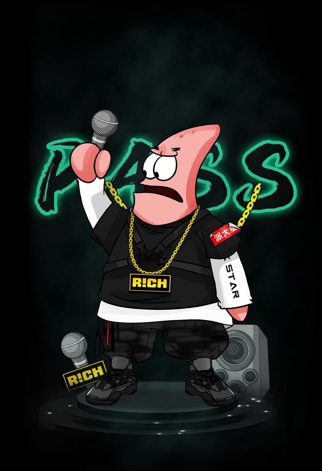 海绵宝宝们也嘻哈