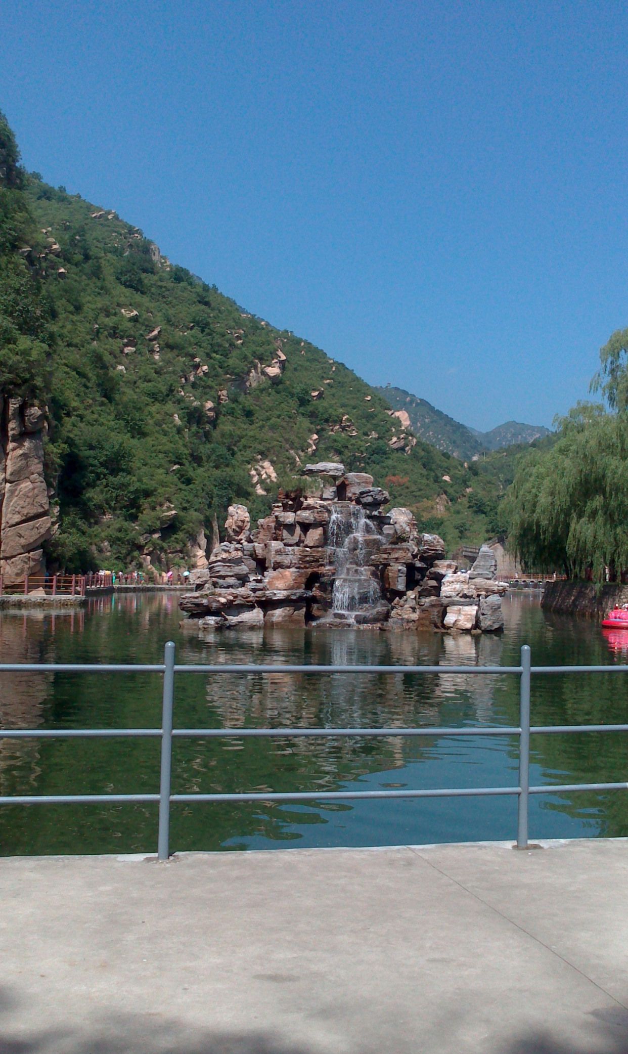 青龙峡景区风景优美