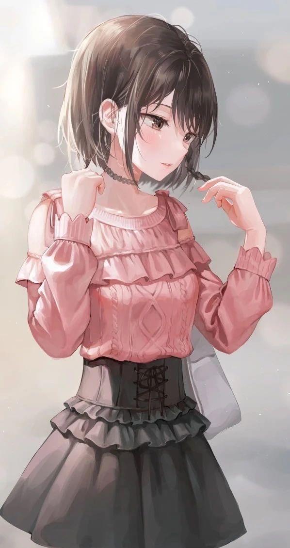 二次元少女壁纸 谁的青春正年华_高清图集_新浪网