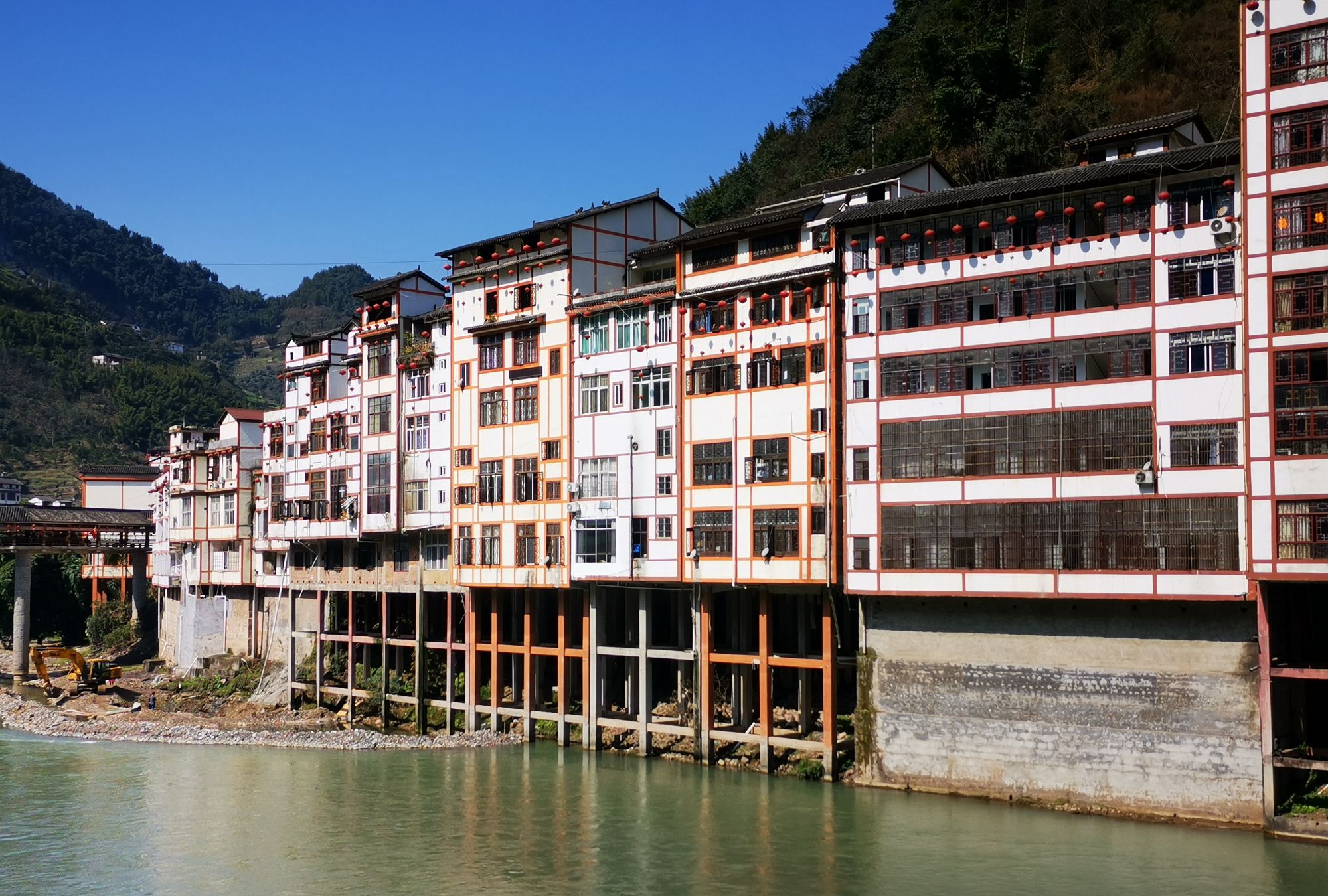 2020年正月,在家乡彝良牛街古镇