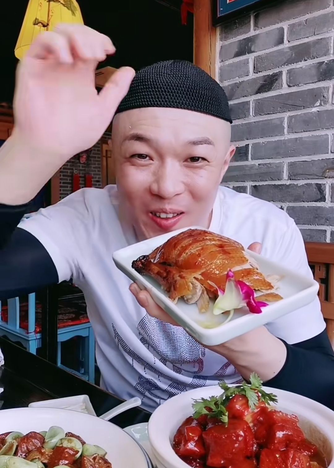 快手主播牛道火了,主打老北京美食,地道不地道?_高清图集_新浪网