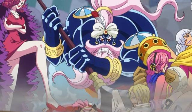 海贼王 玉手箱爆炸 大妈海贼团守护神登场 关键时刻救下蛋糕岛