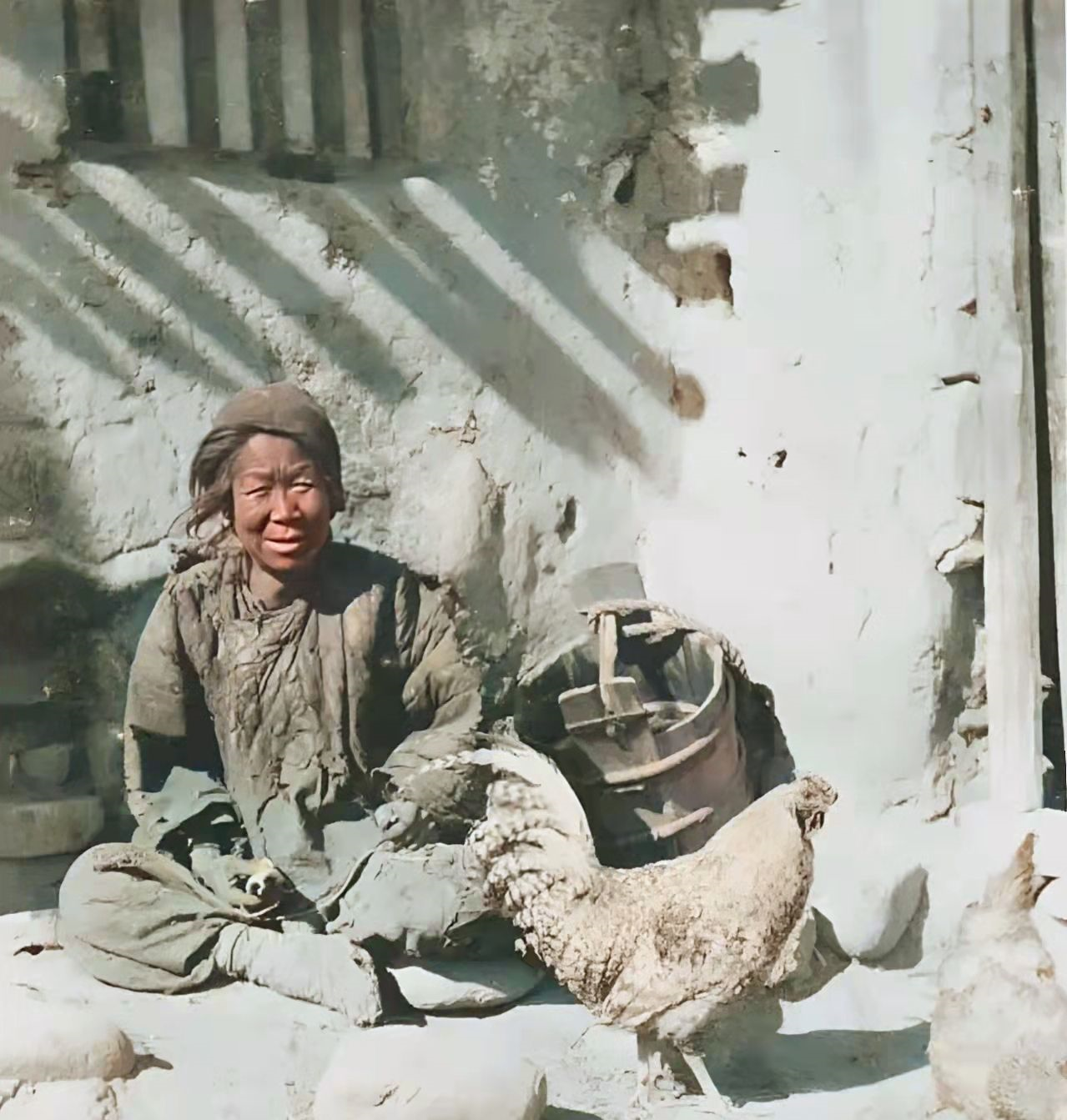 清朝时期乞丐的老照片,原来真实的乞丐和影视剧中的根本就不一样__财