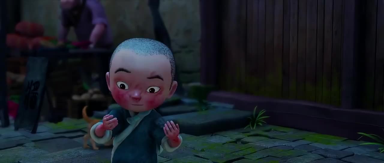 西游记之大圣归来江流儿向师傅说自己的理想他师傅这反应