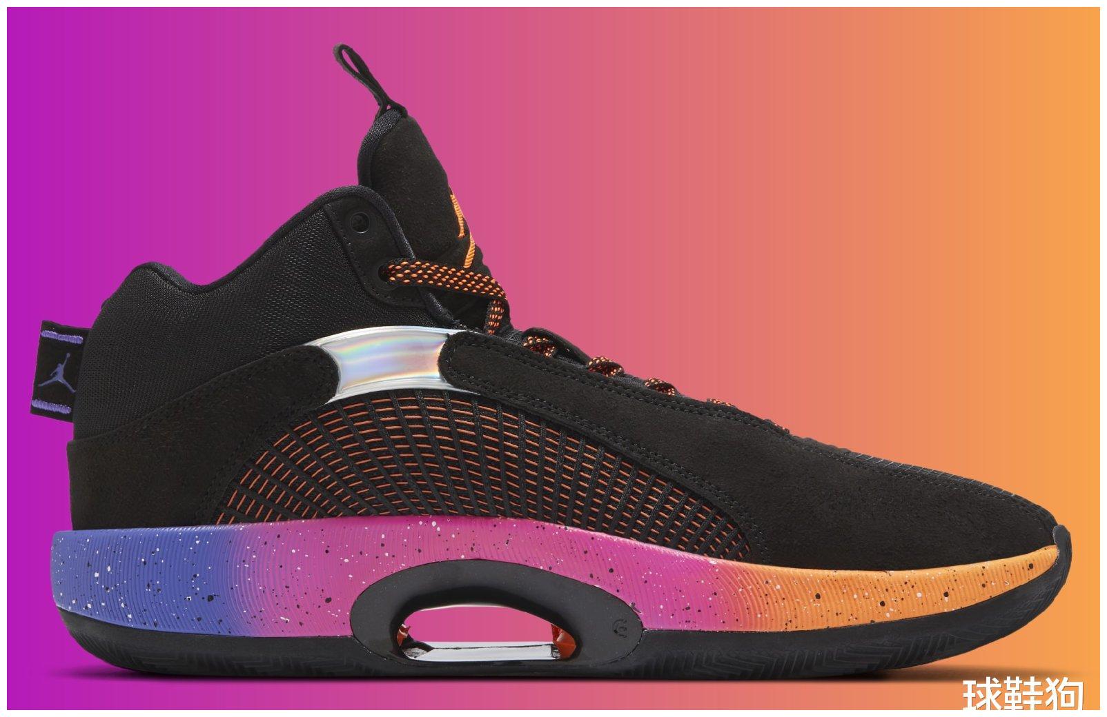 aj35新配色曝光,这不是韦德之道的晨曦么?