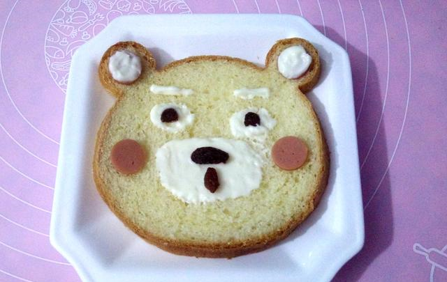 和女儿一起动手做早餐，面包萌萌的特可爱，这样的早餐真好吃休闲区蓝鸢梦想 - Www.slyday.coM